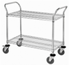 Conductive Wire Utility Cart, 2Shelves; Height Quantum Storage - 42AC6331 - Newark, An Avnet Company