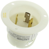 Power Entry, Flanged Inlet, 2P3W, 30A 125V, L5-30P; Connector Type Hubbell Wiring Devices - 70B5294 - Newark, An Avnet Company