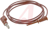 Banana Plug; Banana Plug; Beryllium Copper; Gold Plated; Glass Filled Nylon - 70198247 - Allied Electronics, Inc.