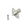 TNC (F) 4 Hole Panel Mount Connector for RG174 Cable - ET-TFS-4H-1 - Eteily Technologies India Pvt. Ltd.