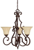 3723MBZ-268 Mid. Chandeliers-Glass Up - 340160 - Capital Lighting, Inc.