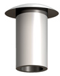 Nickel plated brass with .094" mounting hole