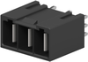 Conn, Header, 3Pos, 1Row, Press Fit; Pitch Spacing Te Connectivity - 45AC8163 - Newark, An Avnet Company