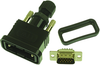 Connector & Backshell Kit, High Density D Sub, Plug, 15 Position; No. Of Contacts L-Com - 90M2156 - Newark, An Avnet Company