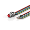 ZK7314-AX00-0xxx | B23, ECP cable, PUR, 5 G 4.0 mm² + (1 x 4 x AWG22), drag-chain suitable, key 1 (2 x 24 V DC + PE) -  - Beckhoff Automation LLC