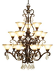 Large Chandeliers-Glass Shade - 273139 - Light Center (The)