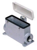 Standard, Rectangular Base with cover, Surface mount, size 104.27, 4 Pegs, Side PG29 cable entry - CAP-24CP29 - Mencom Corporation