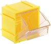Individual Clear Tip Out Bin, Yellow; Bin Colour Quantum Storage - 44AC7064 - Newark, An Avnet Company