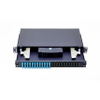 1U FX@EASE 24-port half loaded (12) Duplex SC SM Patch Panel - without pigtails -- FX-EASE PP 1U 24F SM SC - Image