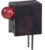 INDICATOR, CIRCUIT BOARD, LED, 3MM, HIGH EFFICIENCY, .200 HIGH CENTERLINE,RED - 70081739 - Allied Electronics, Inc.