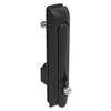 Swinghandle Latch, Large Size - 150 mm , With Padlock Hasp, Use with Linear Actuator or as Single Point Latch, 3 mm Double Bit, Sealed, Zinc Alloy, Powder Coated, Black - H3-60-240-150 - Southco