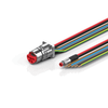 ZK7314-BX00-0xxx | B23, ECP cable, PUR, 5 G 4.0 mm² + (1 x 4 x AWG22), drag-chain suitable, key 1 (2 x 24 V DC + PE) -  - Beckhoff Automation LLC