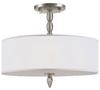 Semi-Flush Mts.-Drum Shade - 11947 - Light Center (The)