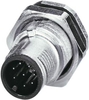 Sensor Connector, M12, Plug, 8Pos; Product Range Phoenix Contact - 01AC7036 - Newark, An Avnet Company