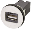 Usb Adapter, 2.0 Type A Rcpt-Rcpt; Usb Connector Convert From Harting - 74AC7970 - Newark, An Avnet Company
