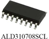 PRECISION P-CHANNEL EPAD® MOSFET ARRAY QUAD ENHANCED MODE MATCHED PAIR - ALD310708SCL - Advanced Linear Devices, Inc.
