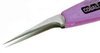 Tweezer - Offset - micro fine points - ergo grips (Length: 4.5; CTM: .0024 x .0008; Material: cobalt) - EXCELTA 5A-CO-ET - R. S. Hughes Company, Inc.