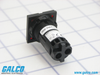 IDEC Pilot Lights - HW2P-1FQD-R-12V - Galco Industrial Electronics