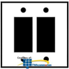 Leviton 2 Gang Decora Oversize Wallplate - 86602 - TelephoneStuff.com