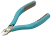 Erem Round Diagonal Flush Steel Flush Cutting Plier 2422E - 5 in Length - ESD Safe Foam Cushion Grip - 037103-21622 - R. S. Hughes Company, Inc.