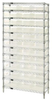 Open Wire Shelving, 12Shelves, 33Bin/clr; Shelving Unit Type Quantum Storage - 42AC7030 - Newark, An Avnet Company