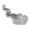 VISE ACTION® Compression Latch, Large Size, Wing, Zinc Alloy, Powder Coated, Silver - E3-2250-17 - Southco