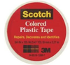 3M Scotch 191WT White Colored Plastic Tape - 1.5 in Width x 125 in Length - 00017 - 021200-00017 - R. S. Hughes Company, Inc.