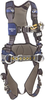 DBI-SALA ExoFit NEX Grey Small Vest-Style Shoulder, Back, Leg Padding Body Harness - Polyester Webbing - 840779-00807 - 840779-00807 - R. S. Hughes Company, Inc.