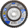 Norton Metal ZA Coarse Arbor Thread Fiberglass Conical Flap Disc -- 66254419997 - Image