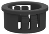 Grommet, Nylon 6, 0.875, Black; Grommet Type Essentra Components - 86AH1645 - Newark, An Avnet Company