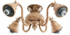 4 Light Fitter - Sicilian Stone - MC76SO - Monte Carlo Fan Company