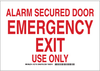 Fire Safety Sign - 127116 - Brady Corporation