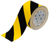 Brady Toughstripe Black / Yellow Floor Marking Tape - 3 in Width x 100 ft Length - 16125 - 754473-16125 - R. S. Hughes Company, Inc.