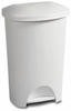 Sterilite Step-On Wastebasket - 12666 - U.S. Plastic Corporation
