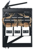 MIDDLE ATLANTIC 20RS SWING FRAME WALLMOUNT BLK - SFR-20-12 - MilesTek Corporation