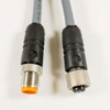 OBSOLETE - Alpha Connect Cordset - M12 Male Straight to M12 Female Straight - 24AWG 8 Poles - DR08AR128 - Slate - 3M (9.84ft) - ALPDR08AR128-SL357 - Lapp Tannehill