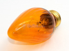 40 Watt, 130 Volt F15 Amber Fiesta Decorative Bulb - 421240 - bulbs.com