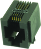 Connector, Jack, 6 Pos, 6 Contact 1 Port; Modular Connector Type Amphenol Communications Solutions - 06M2425 - Newark, An Avnet Company