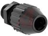 Connector; Hub N.P.T; 1/2 in.; 0.600 in.; Polyamide; Neoprene - 70092044 - Allied Electronics, Inc.