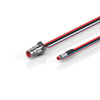 ZK7102-BF00-0xxx | B12, ECP cable, PUR, 2 x 0.75 mm² + (1 x 4 x AWG22), drag-chain suitable, key 1 (24 V DC) -  - Beckhoff Automation LLC