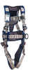 DBI-SALA ExoFit STRATA Grey, Blue Medium Vest-Style Shoulder, Back, Leg Padding Body Harness - Polyester Webbing - 840779-11020 - 840779-11020 - R. S. Hughes Company, Inc.