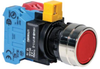 Pb Switch, Dpst-No/nc, 10A, 110Vac/panel; Product Range Idec - 24AJ5248 - Newark, An Avnet Company