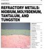 REFRACTORY METALS: NIOBIUM, MOLYBDENUM, TANTALUM, AND TUNGSTEN - BHC31 - American Welding Society (AWS)