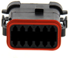 Rectangular Connectors, Heavy Duty - DT Series - DT06-12SB-CE05 - LADD Distribution