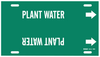 Brady Strap-On Pipe Marker - 4109-G - Brady Corporation