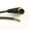 OBSOLETE - Alpha Connect Cordset - M23 Female 90° to Cut End - 20AWG & 17AWG 19 Poles - EW1900127 - Black - 10M (32.8ft) - ALPEW1900127-BK359 - Lapp Tannehill
