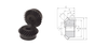 KHK MMS2-20L, Module 2, 20 Tooth, Left Hand, Alloy Steel Spiral Miter Gears -- mms2-20l - Image