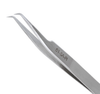 Excelta Two Star Utility Tweezers 51-SA-PI - Stainless Steel Angled Very Fine Tip - 4 1/2 in Length - EXCELTA 51-SA-PI - R. S. Hughes Company, Inc.