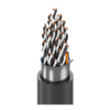 Inst, 24 Pr #20+22 Str BC, PVC Ins E1, OS, Blk PVC Jkt, 300V PLTC ITC CMG - 1060A - Belden Inc.