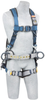 DBI-SALA ExoFit Blue Medium Vest-Style Shoulder, Back, Leg Padding Body Harness - Polyester Webbing - 648250-16462 - 648250-16462 - R. S. Hughes Company, Inc.